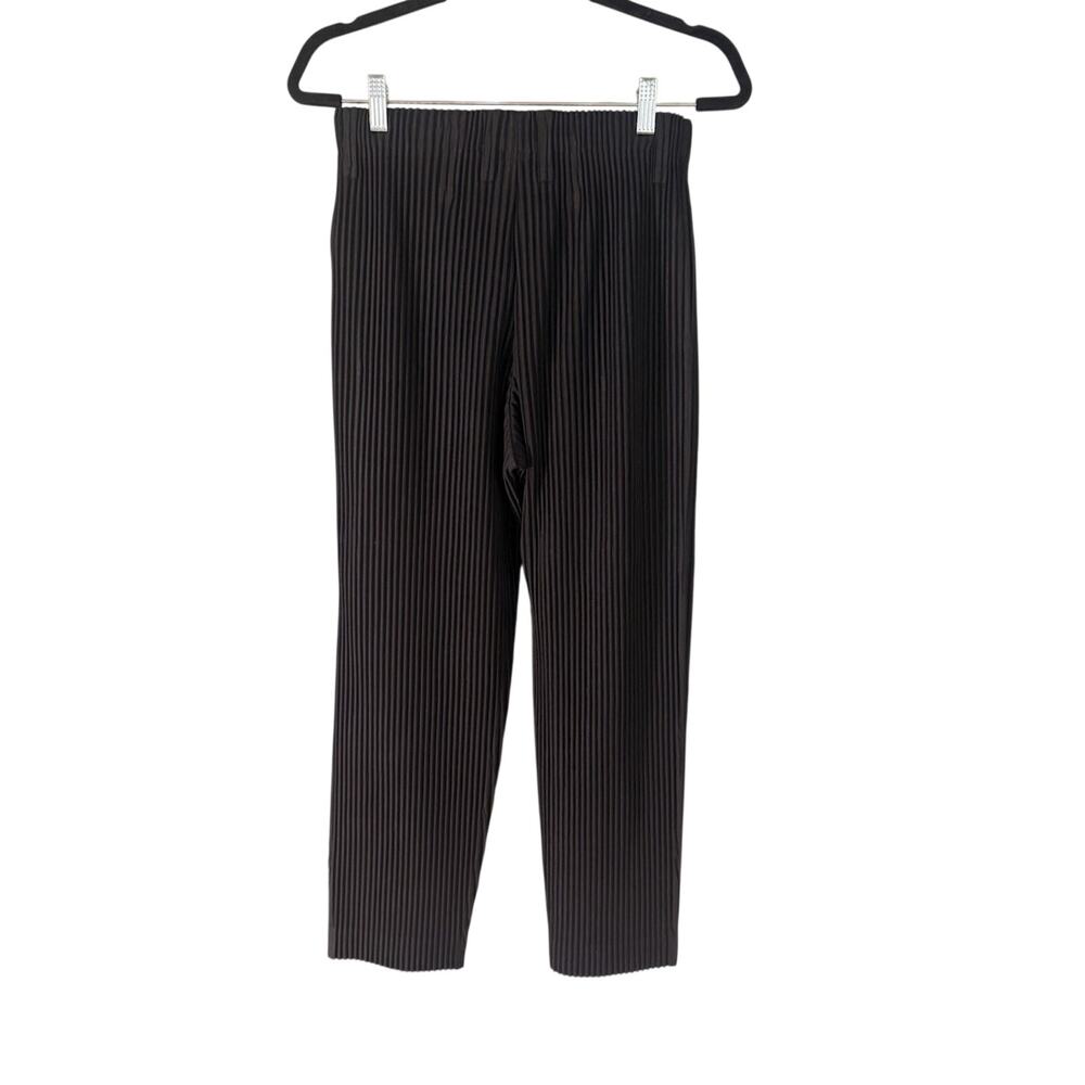 Homme Plissé Issey Miyake Black Pleated Pants Size 1